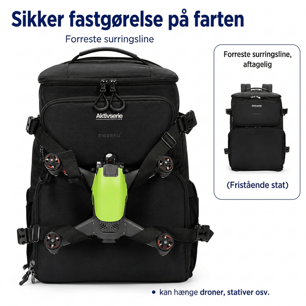 GearPak 24L – Kamerarygsæk med Regnslag