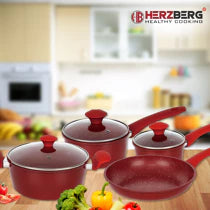 Herzberg HG-04685BLU: Køkkengrejsæt 7 dele