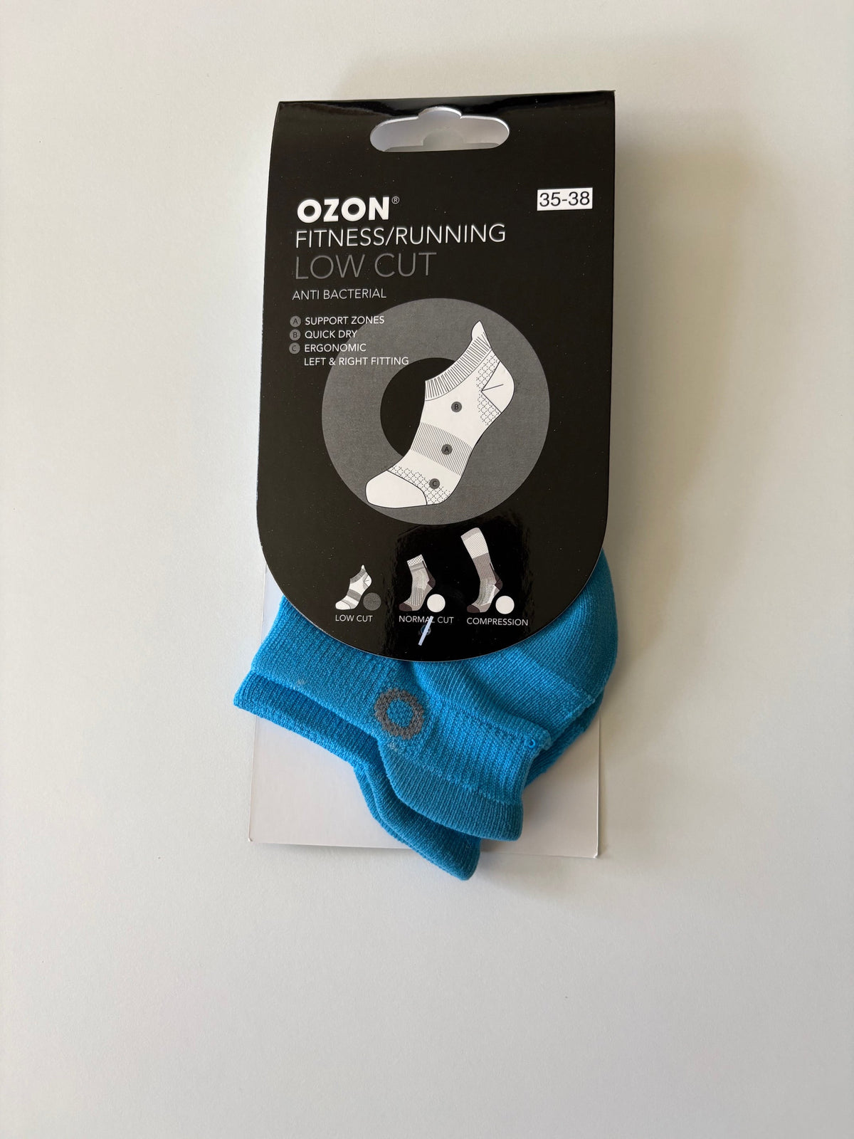 OZON Low Cut Fitness/Running sokker 35/38 RESTSALG