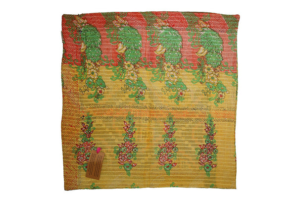 Sari vintage kantha pude 60*60 cm