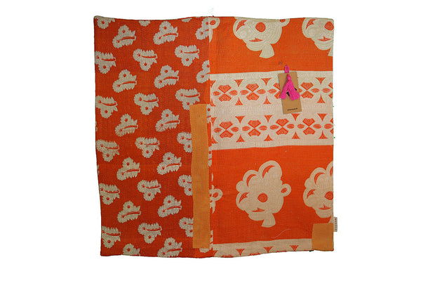 Sari vintage kantha pude 60*60 cm