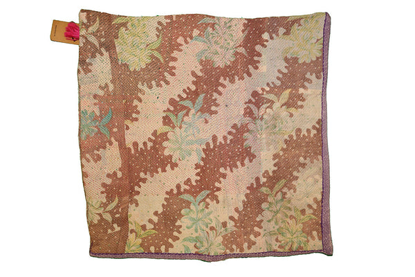 Sari vintage kantha pude 60*60 cm