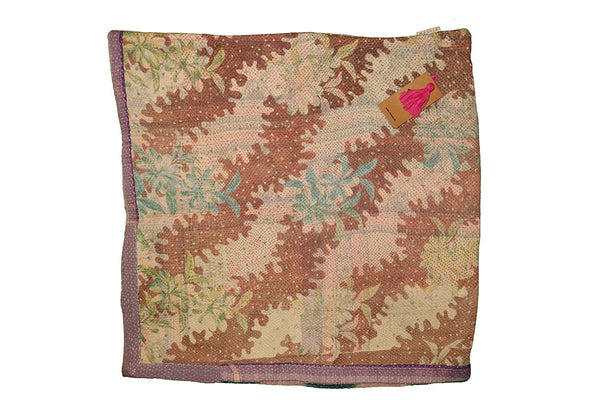 Sari vintage kantha pude 60*60 cm
