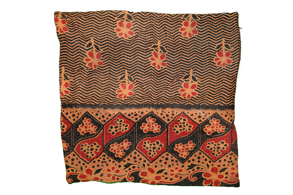 Sari vintage kantha pude 60*60 cm