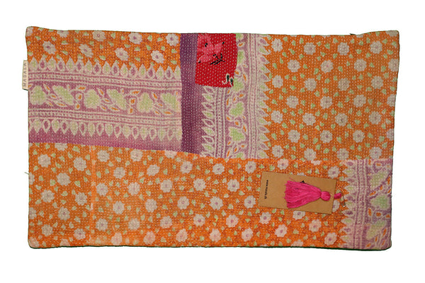 Sari vintage kantha pude 30*50 cm