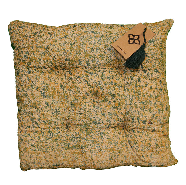 Kantha vintage hynde 40*40 cm bomuld