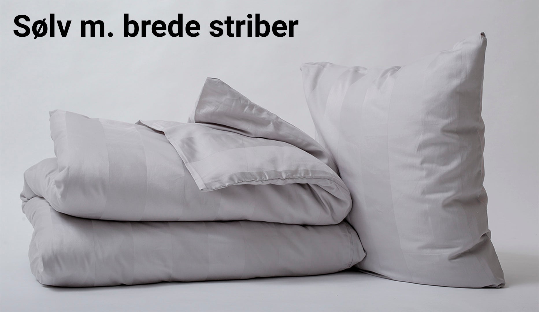 Komfortabelt sengetøj i 100% bomuldssatin - 200 x 200 cm