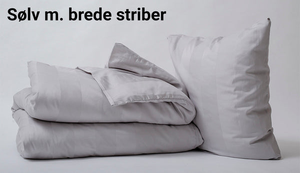 Komfortabelt sengetøj i 100% bomuldssatin - 200 x 200 cm