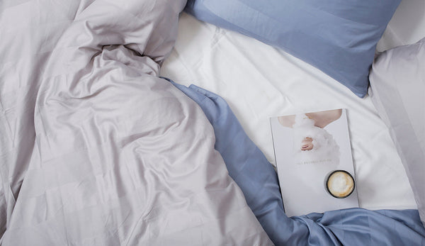 Komfortabelt sengetøj i 100% bomuldssatin - 200 x 200 cm