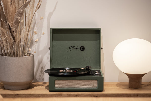 Studio 57 Groovy Pladespiller (Grøn)
