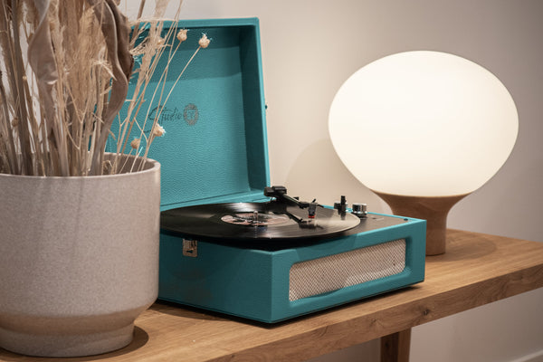 Studio 57 Groovy Pladespiller m. LP Stativ (Ivy)