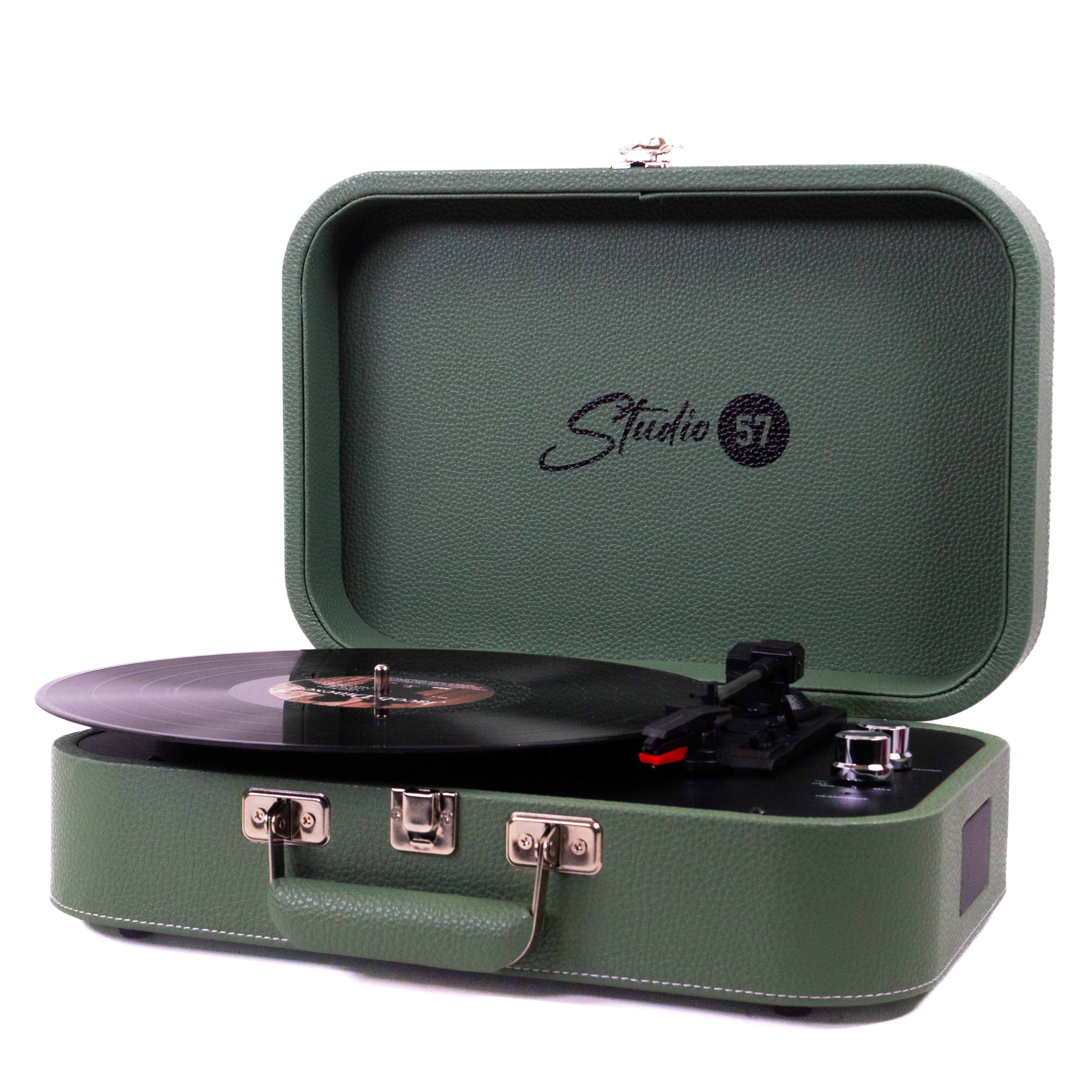 Studio 57 Mellow Pladespiller (Grøn)