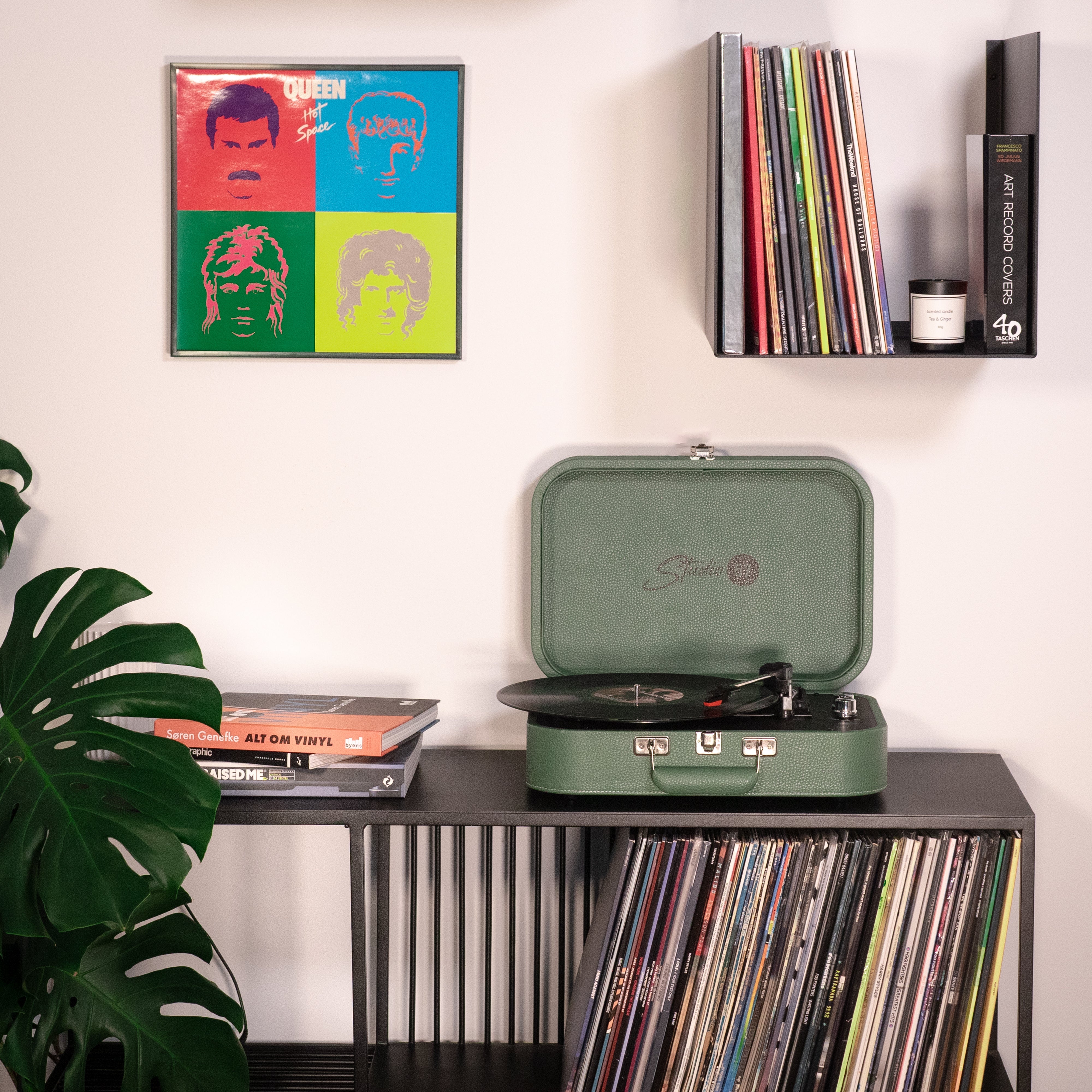 Studio 57 Mellow Pladespiller (Grøn)