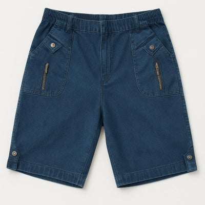 Vanting Cowboy Shorts 8886 Blå denim