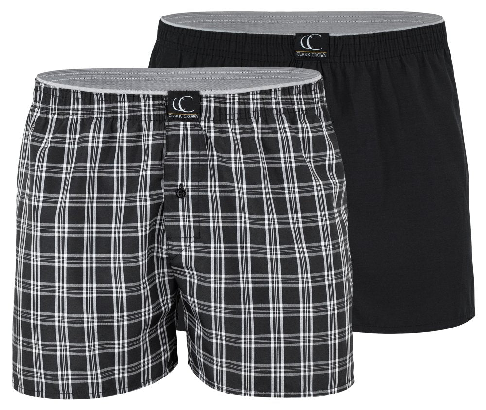 Clark Crown® herre Web boxershorts med gylp 2 pak