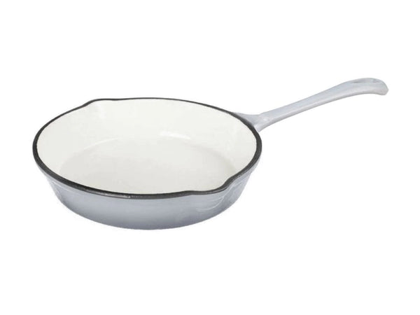 Kinghoff KH-1518 Emaljeret støbejernspande 20 cm GRÅ/Hvid