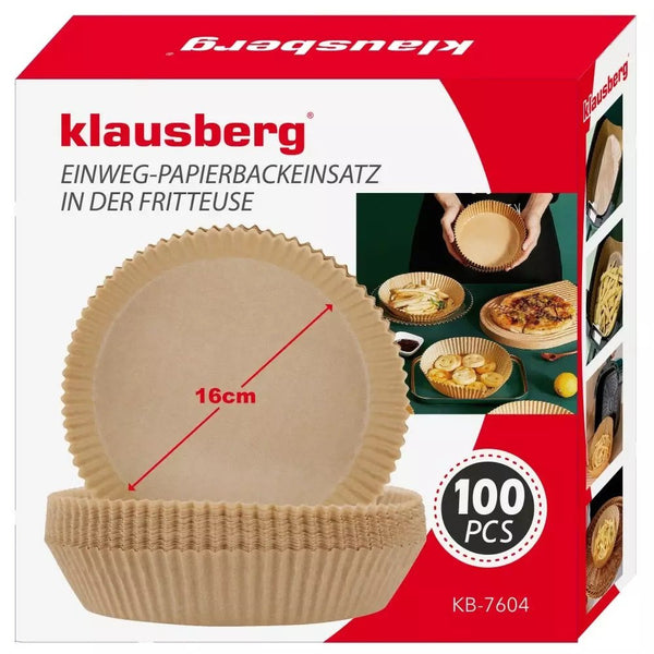 KLAUSBERG KB-7604 fedtfri friturepapir 100 stk.