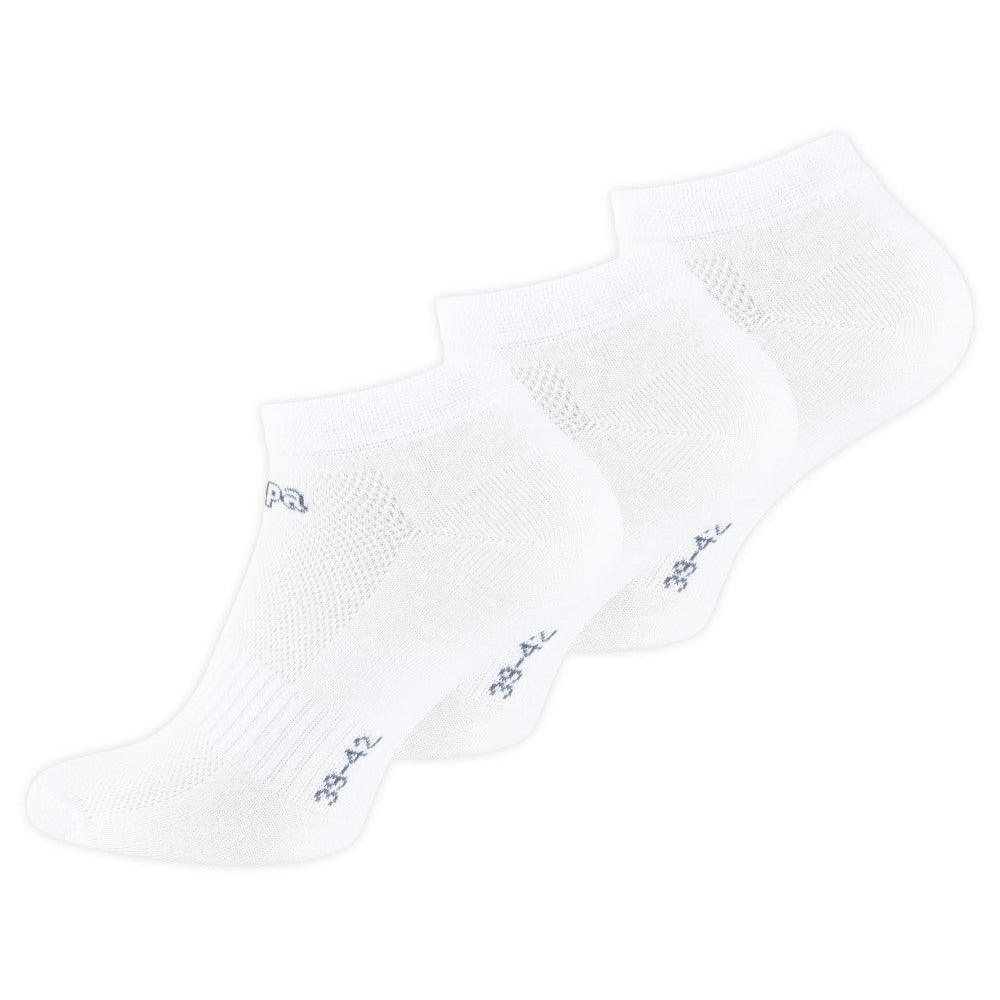 KAPPA® sneakerstrømper til mænd MESH i en 3-pak Hvid