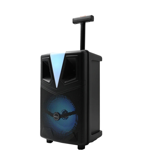 Denver TSP-307 Bluetooth Trolleyhøjttaler - LED-lys, 120W, Karaoke Indbygget