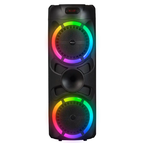 DENVER BPS-459 Bluetooth Party højttaler med LED-lys og 2 x 8" bashøjttalere