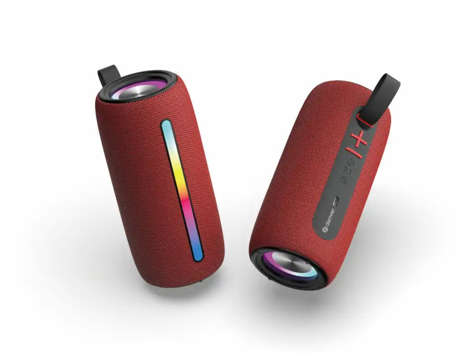 Denver BTL-360BD Bluetooth Højttaler med RGB (3 timer) BORDEUX