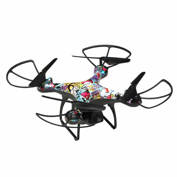 Denver DCH-350 2,4 GHz drone med stort batteri. indbygget HD-kamera