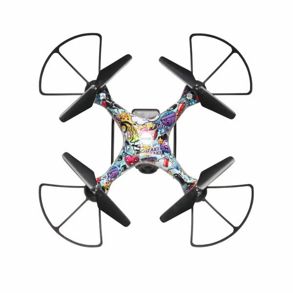 Denver DCH-350 2,4 GHz drone med stort batteri. indbygget HD-kamera