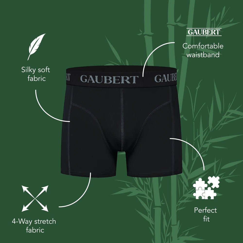 Gaubert Premium 3-pak bambus boxershorts