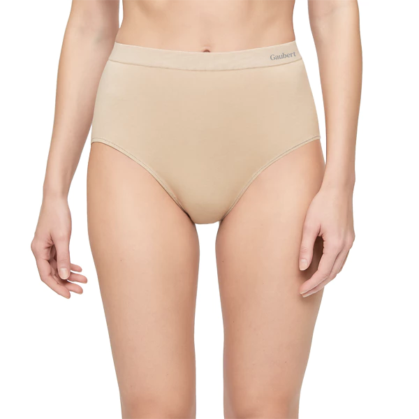 3102-Mix 6-pak sømløse bambus trusser med høj talje