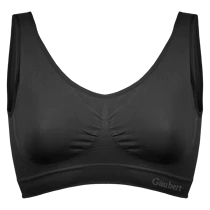 3106-Sort sømløs bambus-bh 3 pak