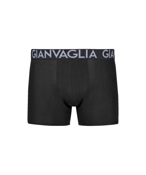 GIANVAGLIA® Basic 10-pak bomulds boxershorts 023-SORT M-XXXL