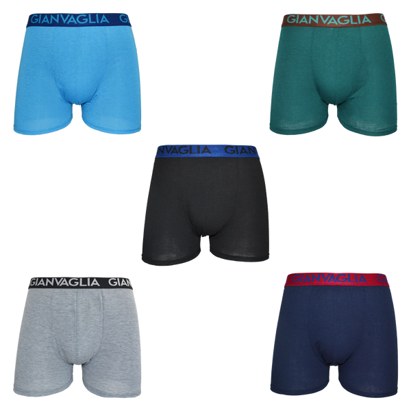 GIANVAGLIA®  10-Pak Basic Bomulds Boxershorts 024 M-XXXL