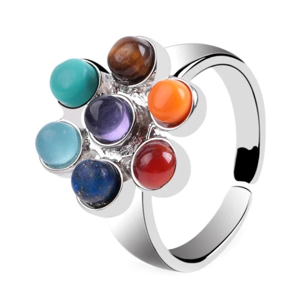 Chakra sæt (Halskæde, armbånd og ring)