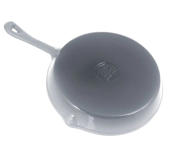 Kinghoff KH-1518 Emaljeret støbejernspande 20 cm GRÅ/Hvid