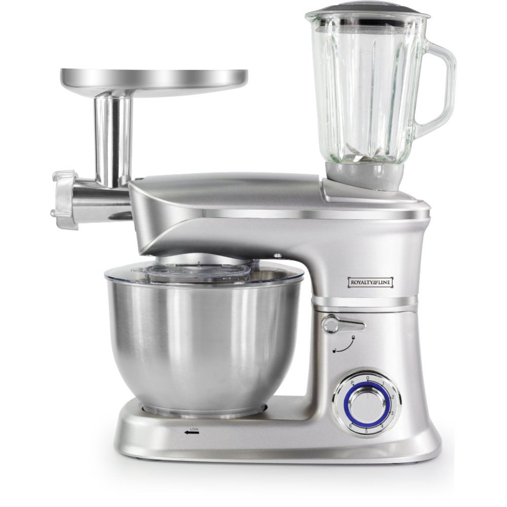 Royalty Line 3-i-1 Køkkenmaskine 1900W / 6.5L Hakker/Blender/Røre