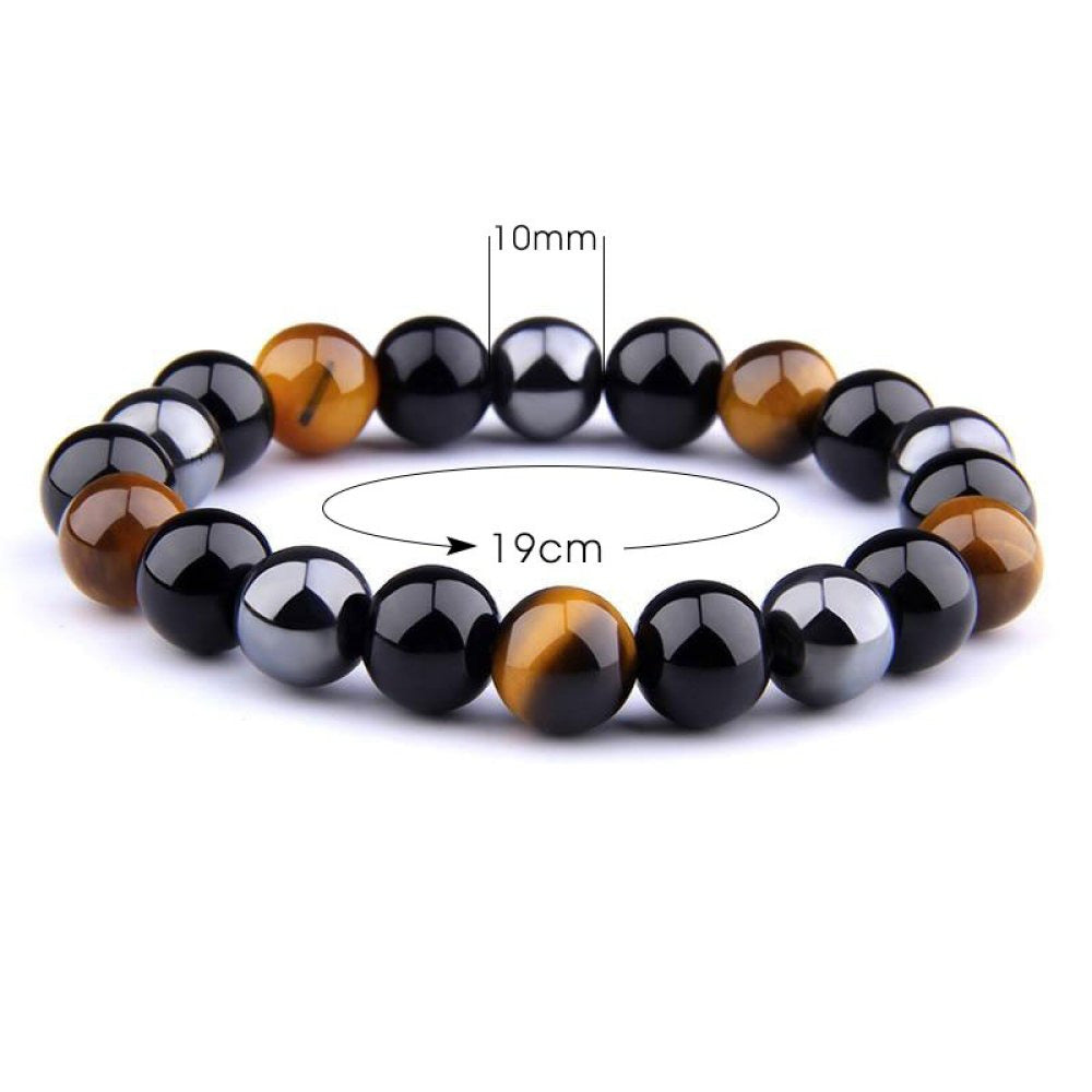 Armbånd "Triple Protection" beskyttende sten