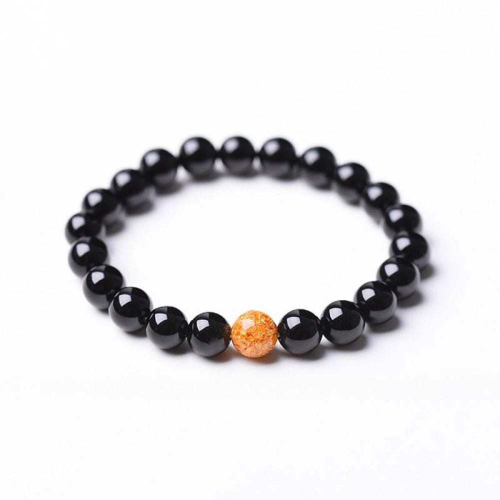 Armbånd "Mestring og anti-stress" i sort Onyx