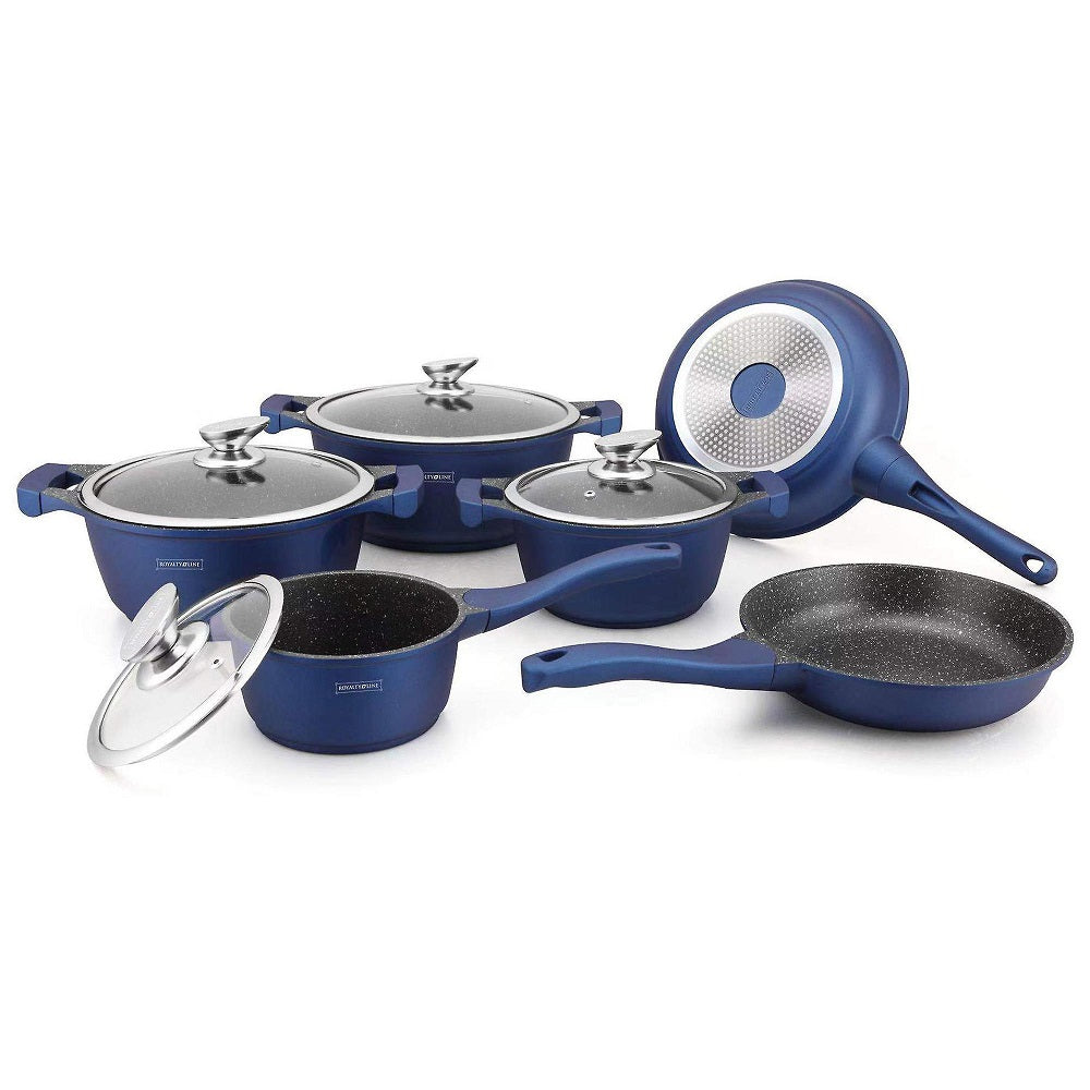 Royalty Line BS-1010 Grydesæt med Non-Stick marmor  belægning