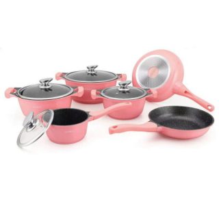 Royalty Line BS-1010 Grydesæt med Non-Stick marmor  belægning