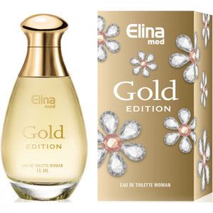 ELINA Mini parfume Gold Edition women, 15 ml