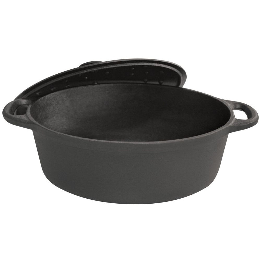 KINGHOFF KH-2255 29 x 21 x 10 cm oval støbejernsgryde 4,5 l