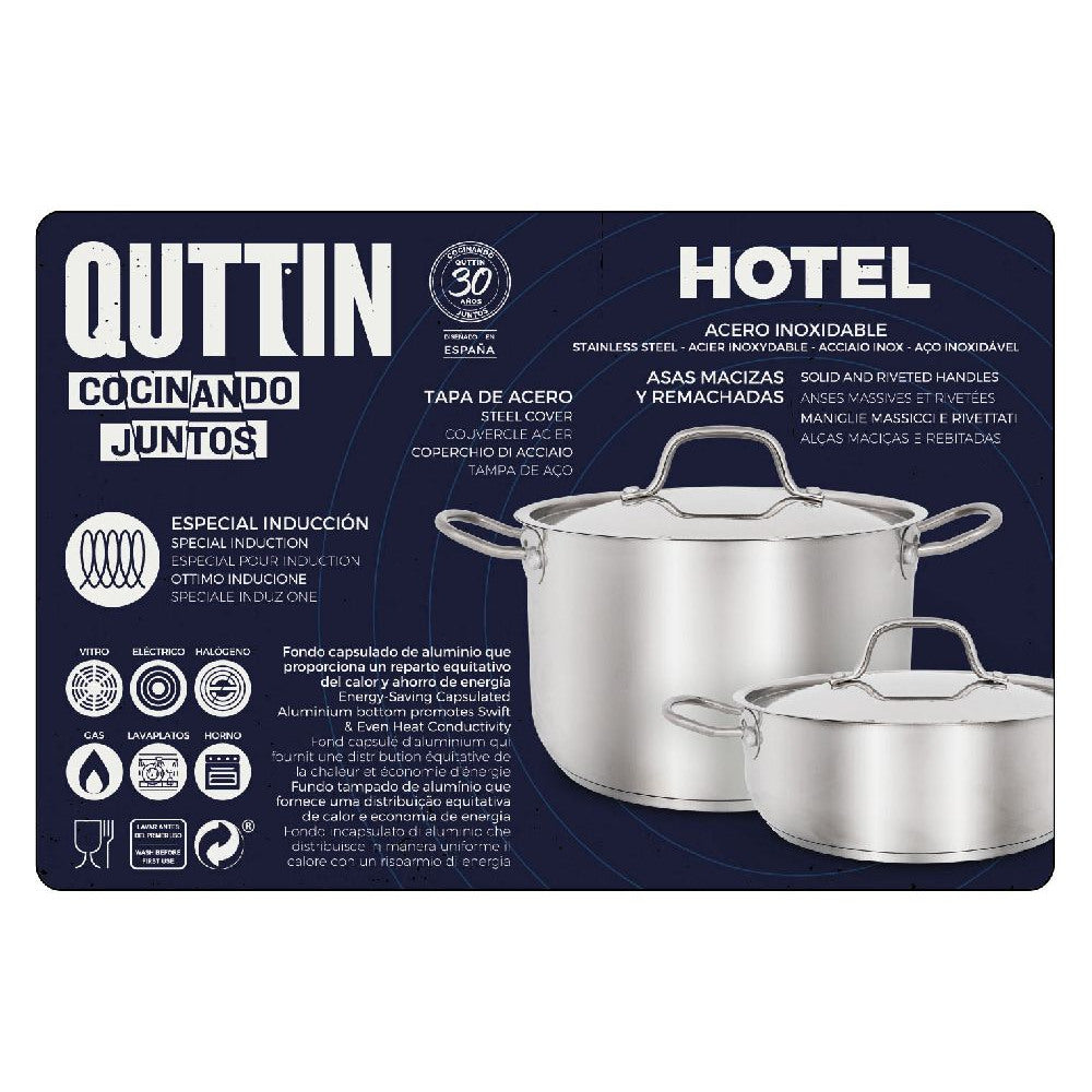 Quttin Hotelgryder 34-36-40 cm Induktion