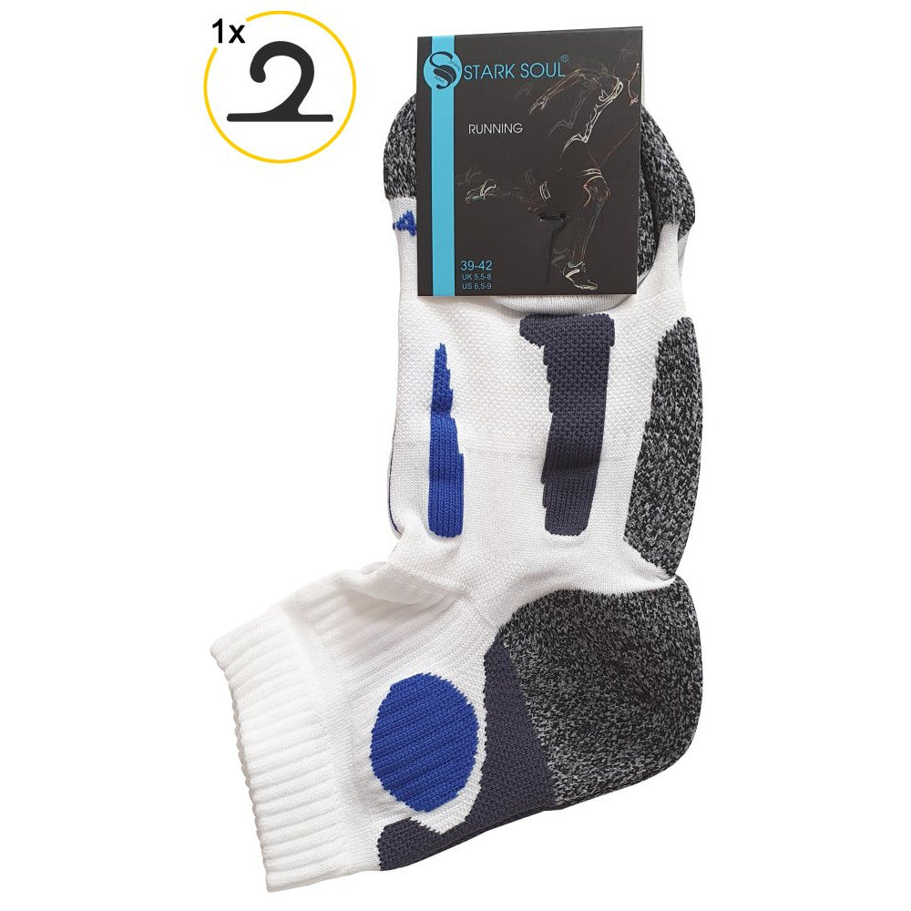 Stark Soul® unisex løbestrømper med kort skaft og speciel polstring