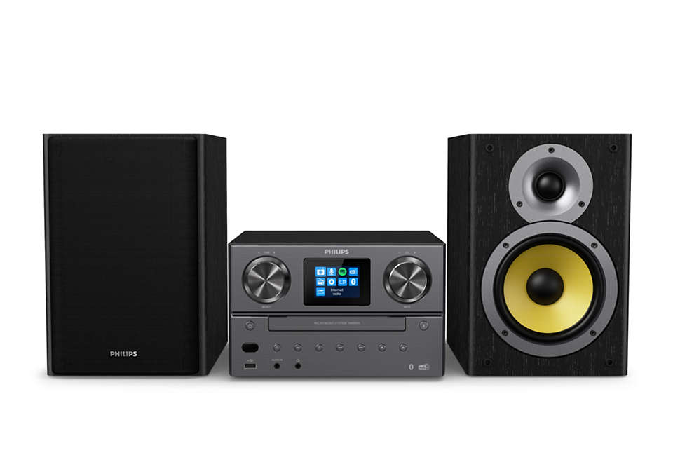 PHILIPS TAM8905/10 MINIANLÆG MED DAB+ OG INTERNETRADIO