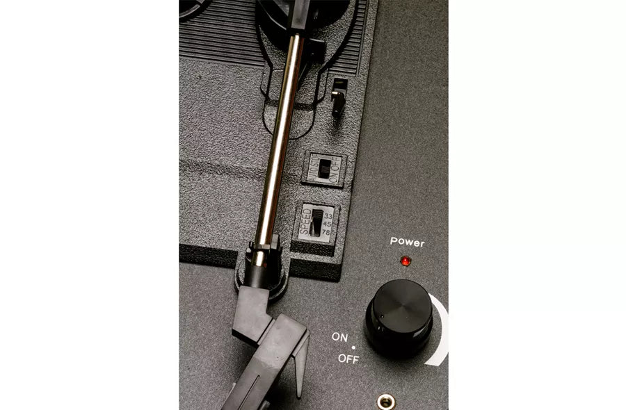 DENVER VPL-120 Blue/RED USB Transportabel pladespiller