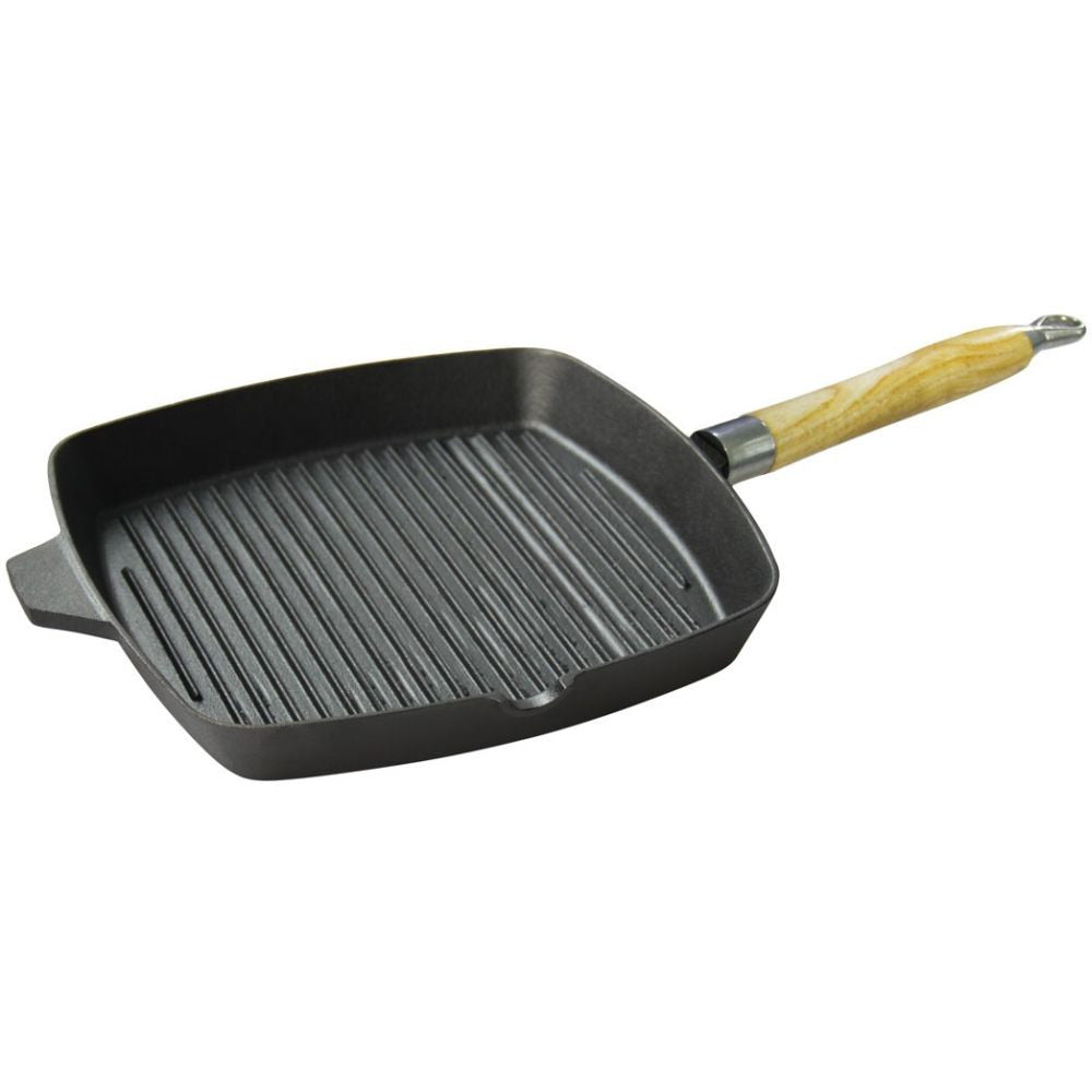 KINGHOFF grillpande i støbejern, 26 cm