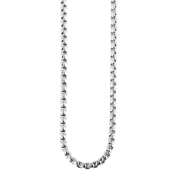 Akzent venezia kæde i ædelstål , sølv 45 cm