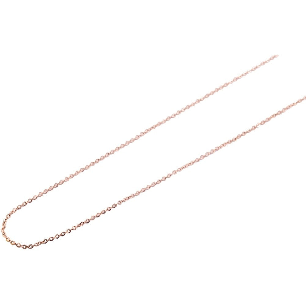 Akzent ankerkæde i ædelstål , rosa guld 50 cm