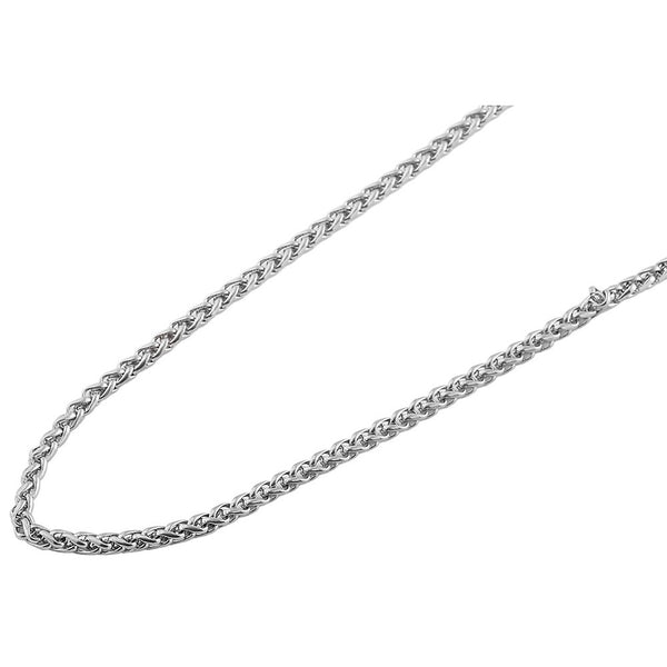 Akzent venetiansk kæde i ædelstål , sølv 50 cm